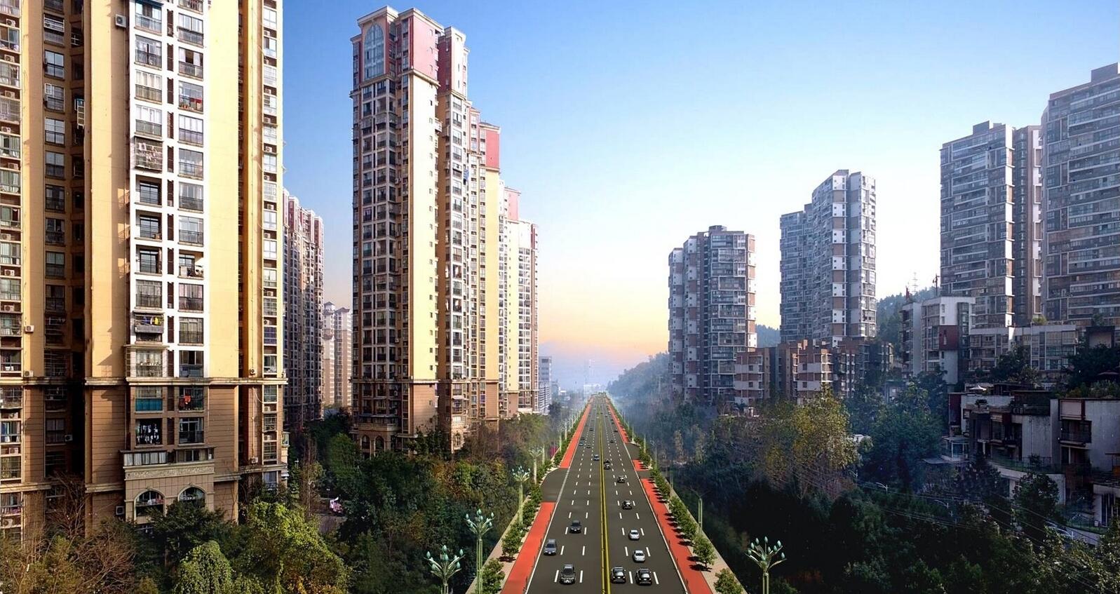 宜宾临港经济技术开发区长江大桥北桥头风貌整治项目